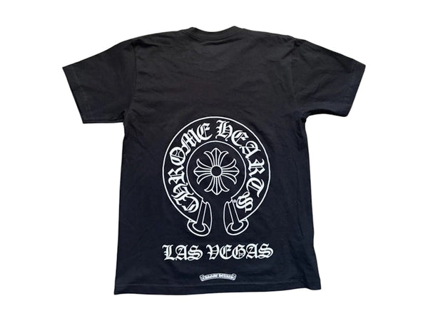 Chrome Hearts Las Vegas Horseshoe S/S Pocket Tee Black