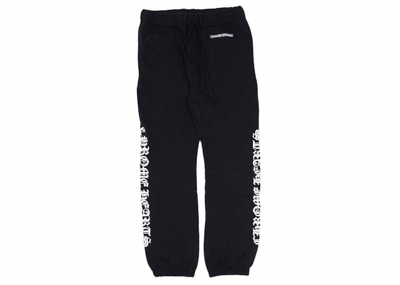 Chrome Hearts Logo Sweatpants Black