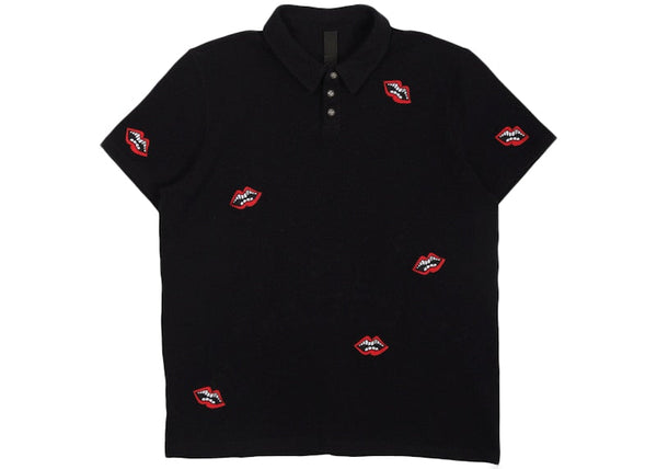 Chrome Hearts Matty Boy Chomper Polo Shirt Black