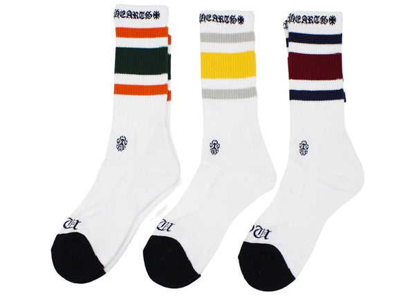 Chrome Hearts Miami Socks (3 Pack) Multi