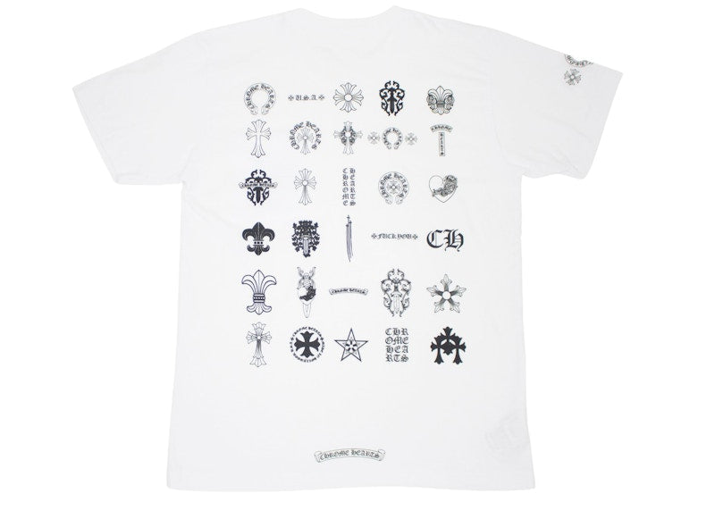 Chrome Hearts Multi Logo T-shirt White
