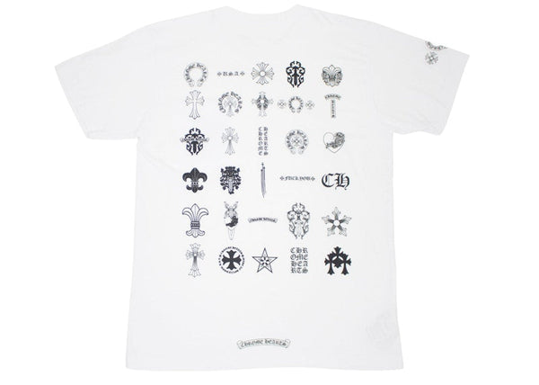 Chrome Hearts Multi Logo T-shirt White