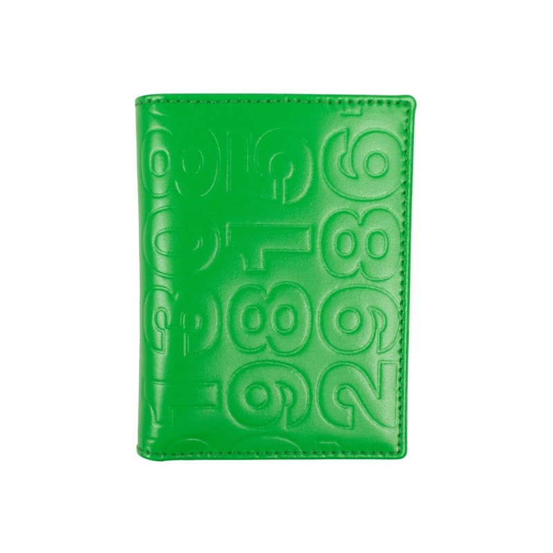 SA620ED Card Holder Number Embossed Green