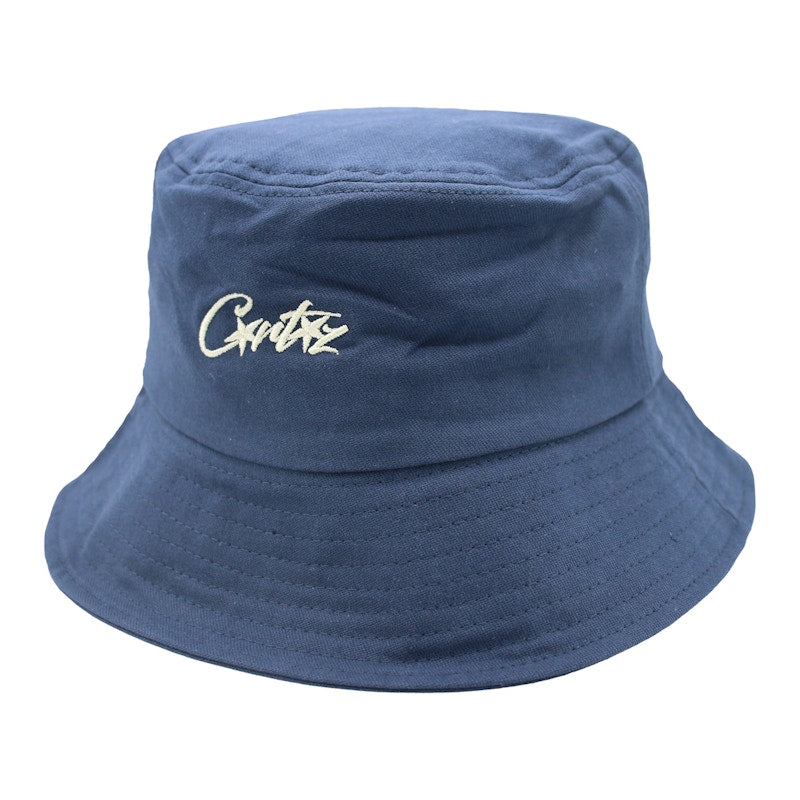 Corteiz Carpenter Bucket Hat Navy Blue
