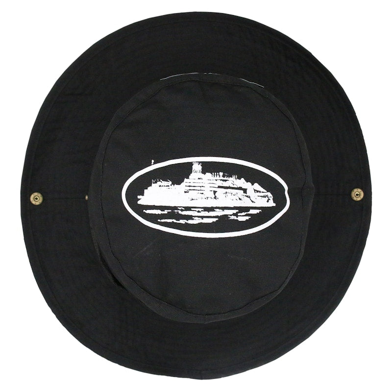 Corteiz OG Guerillaz Bucket Hat Black
