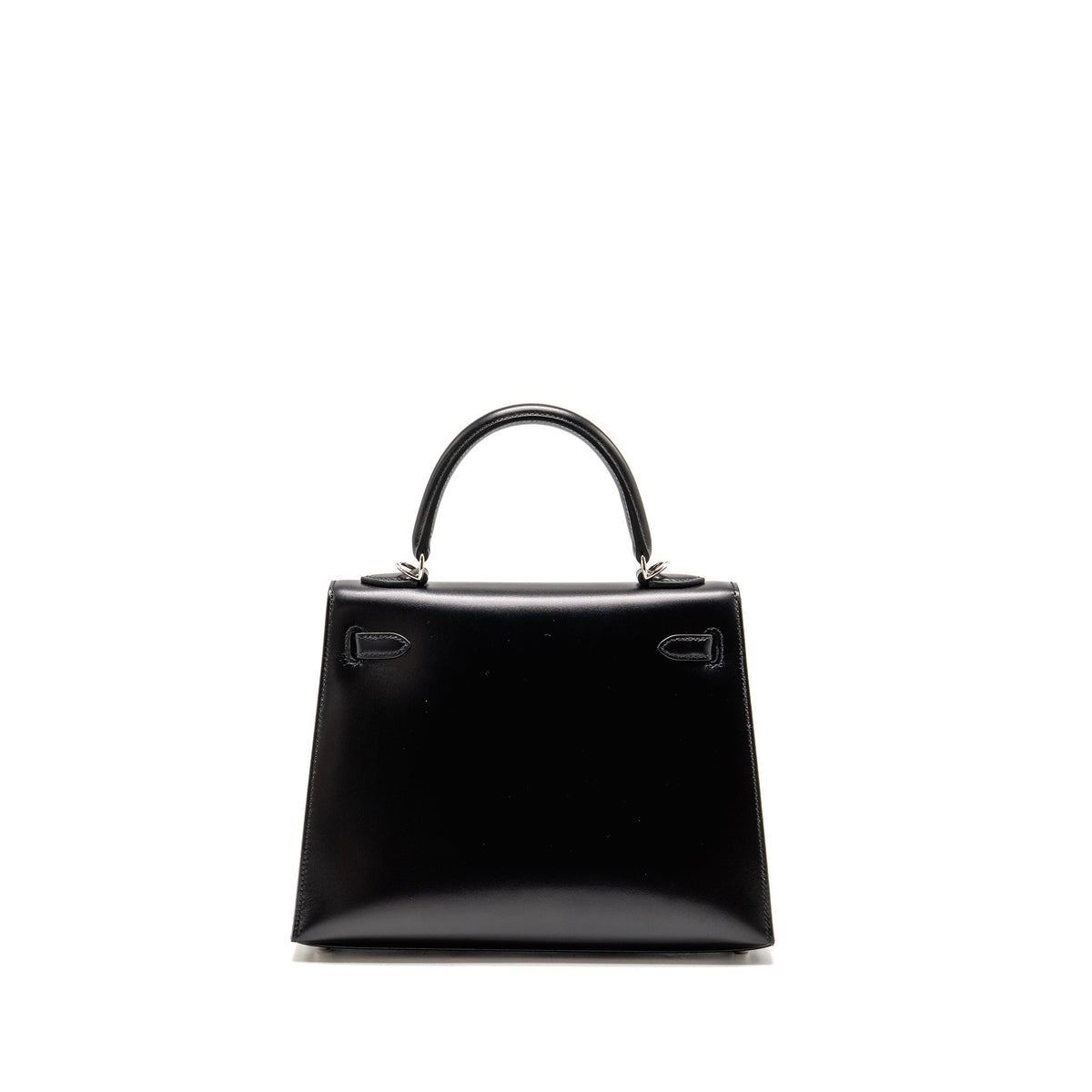 HERMES KELLY 25 BOX BLACK SHW
