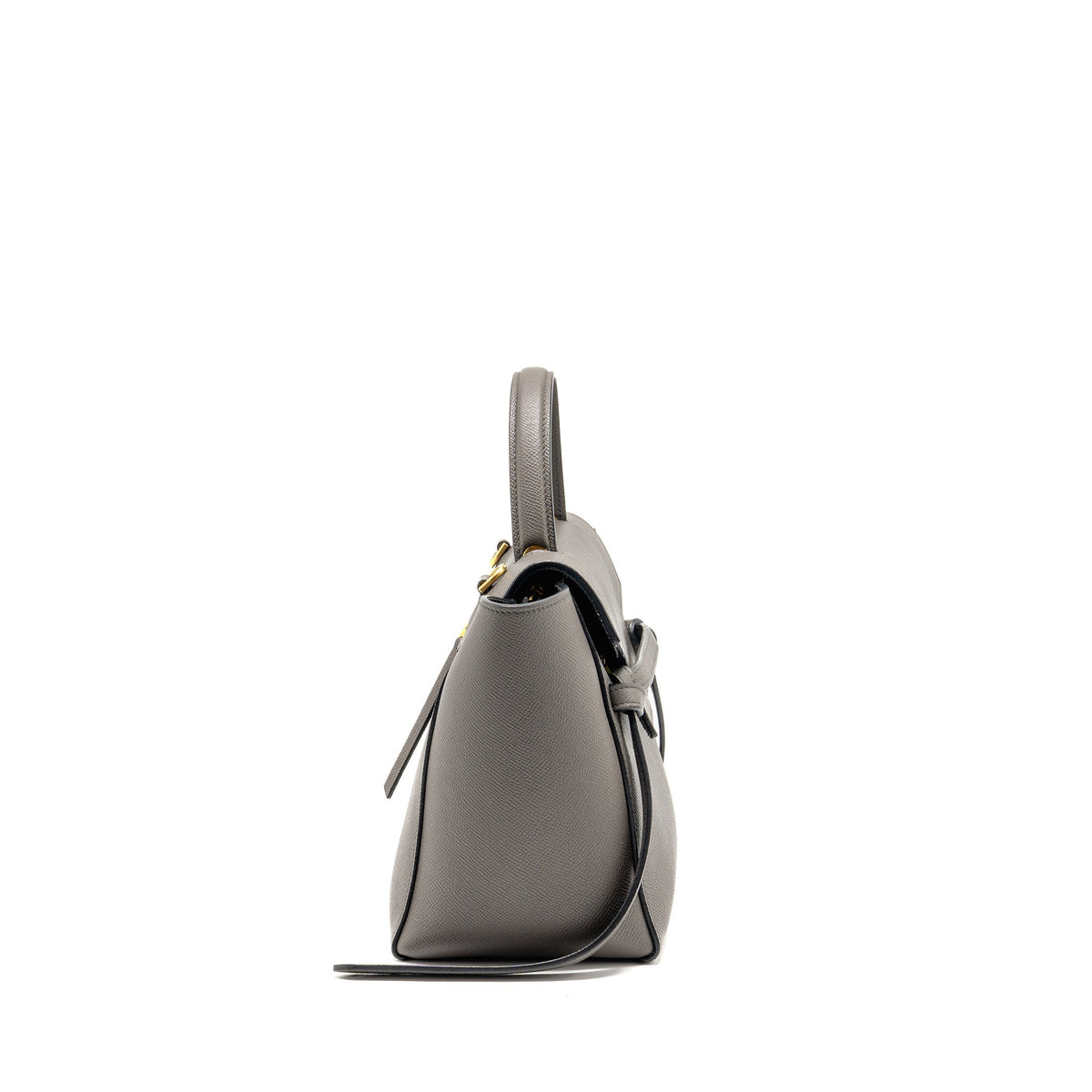 CELINE MICRO BELT BAG CALFSKIN GREY GHW