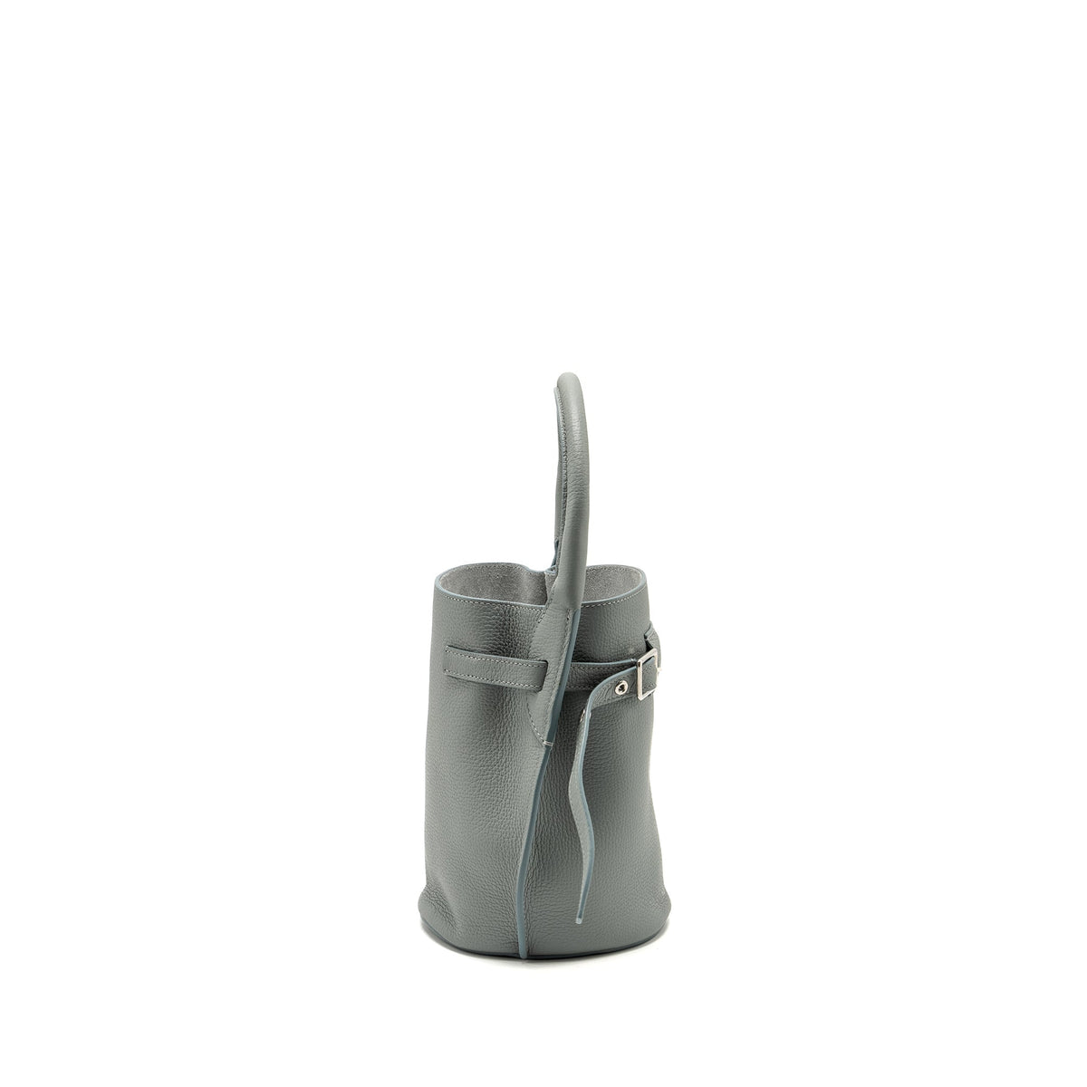 CELINE NANO BUCKET BIG BAG GRAINED CALFSKIN STORM SHW