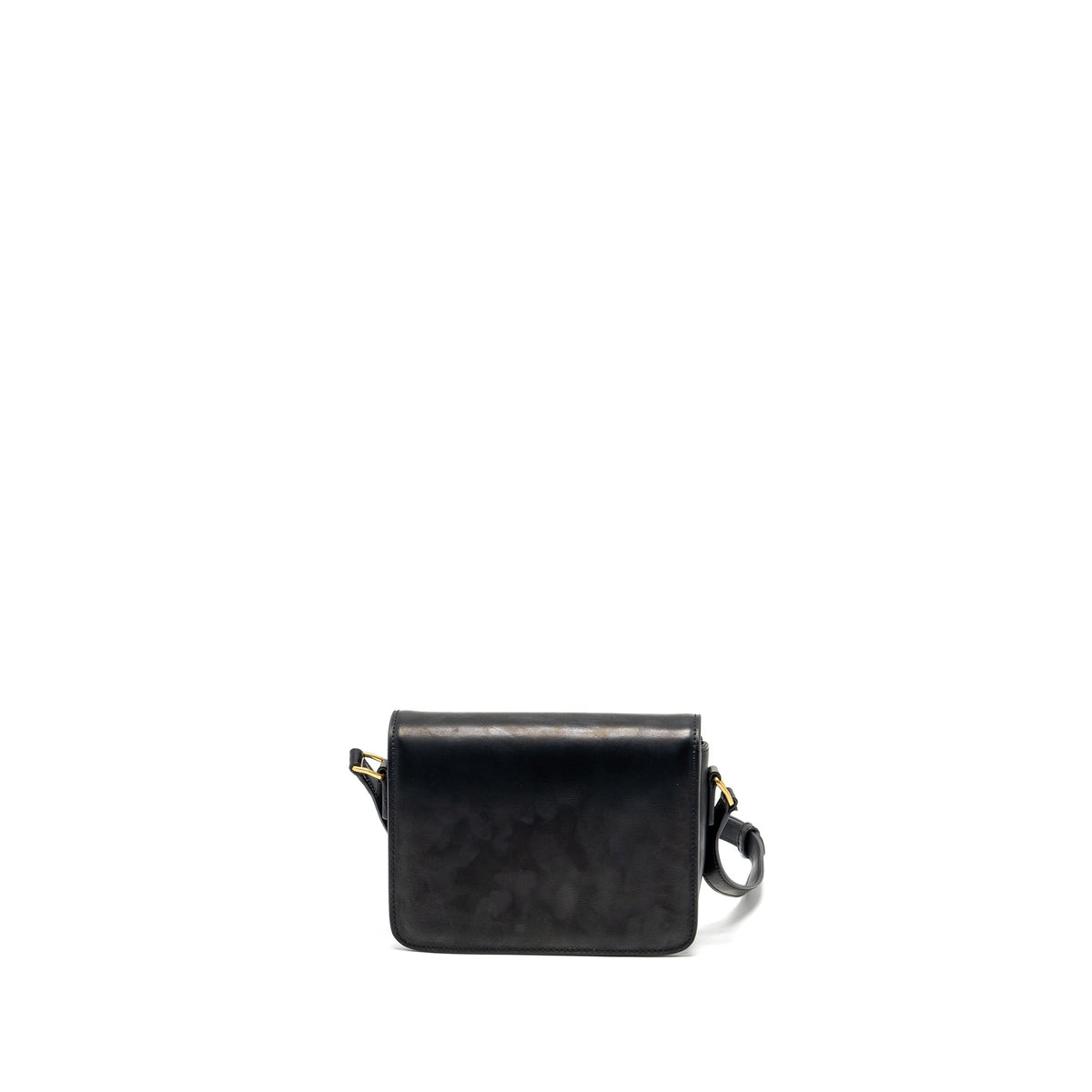 CELINE TEEN TRIOMPHE BAG CALFSKIN BLACK GHW