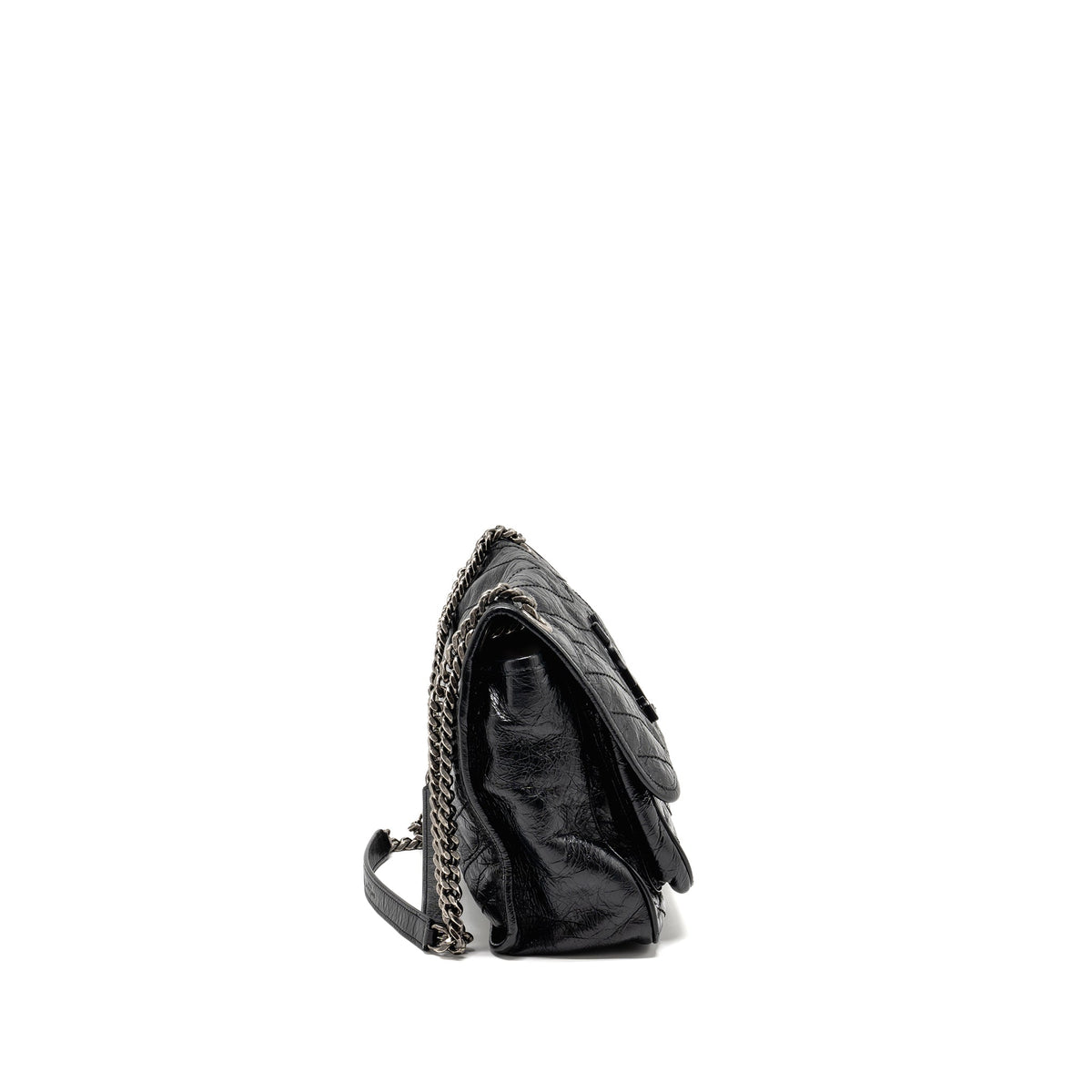 SAINT LAURENT MEDIUM NIKI CALFSKIN BLACK SHW
