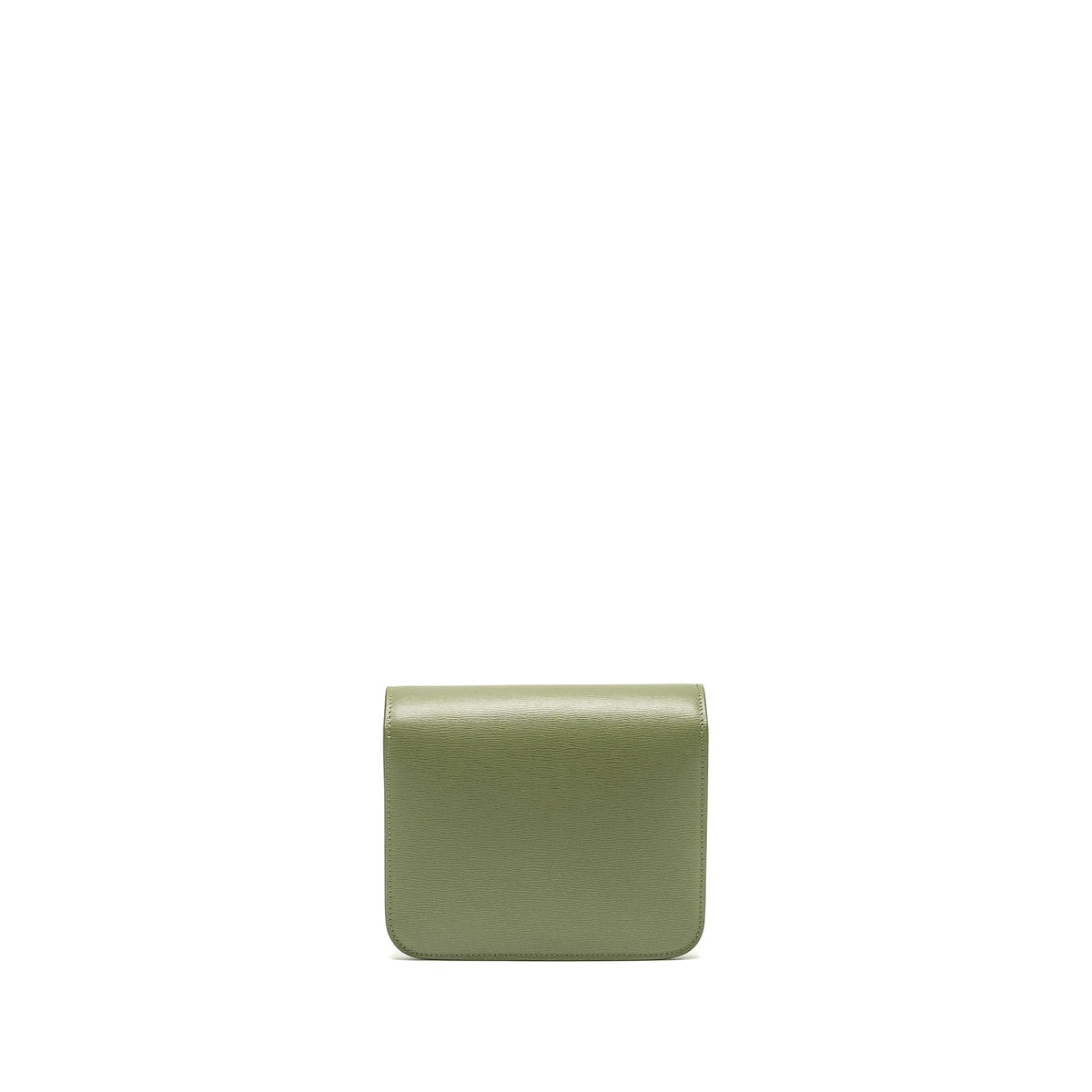 CELINE TEEN CLASSIC BOX BAG CALFSKIN GREEN GHW