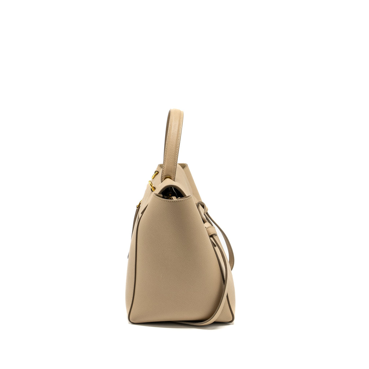 CELINE MINI BELT BAG CALFSKIN TAUPE GHW