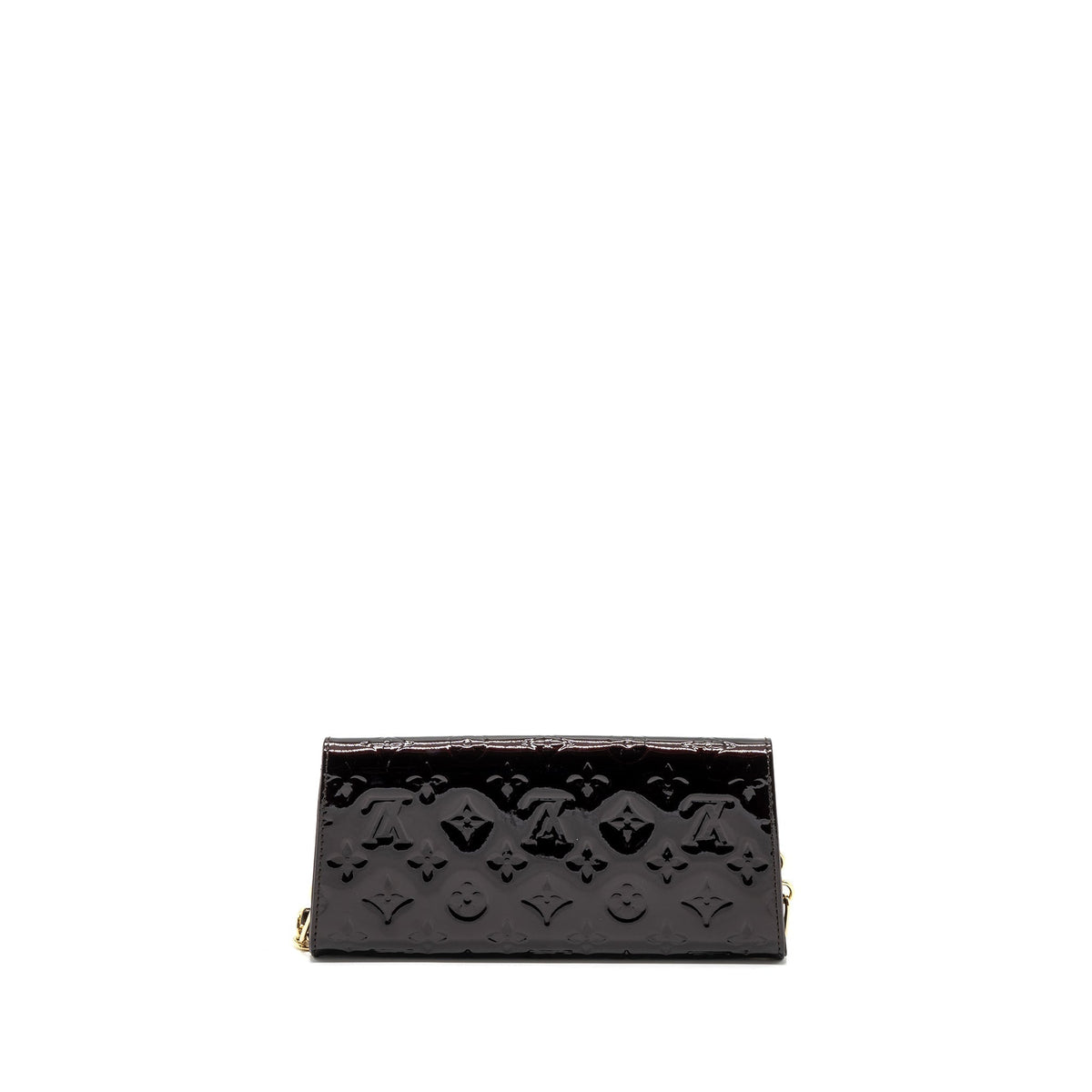 LOUIS VUITTON VINTAGE SUNSET BOULEVARD CLUTCH MONOGRAM/PATENT RED GHW