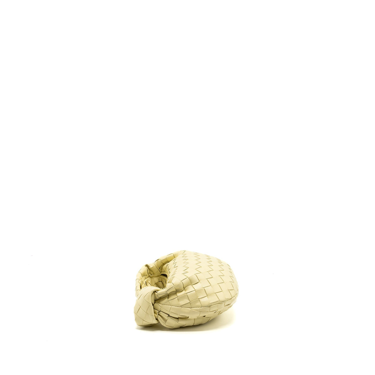 BOTTEGA VENETA MINI JODIE LEATHER LIGHT YELLOW SHW