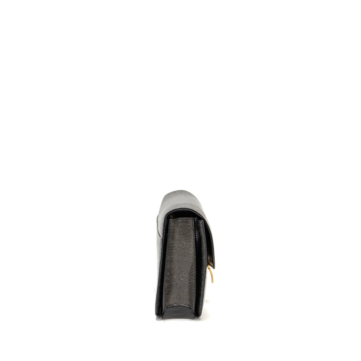 CELINE MEDIUM CLASSIC BOX BAG LIZARD GREY GHW