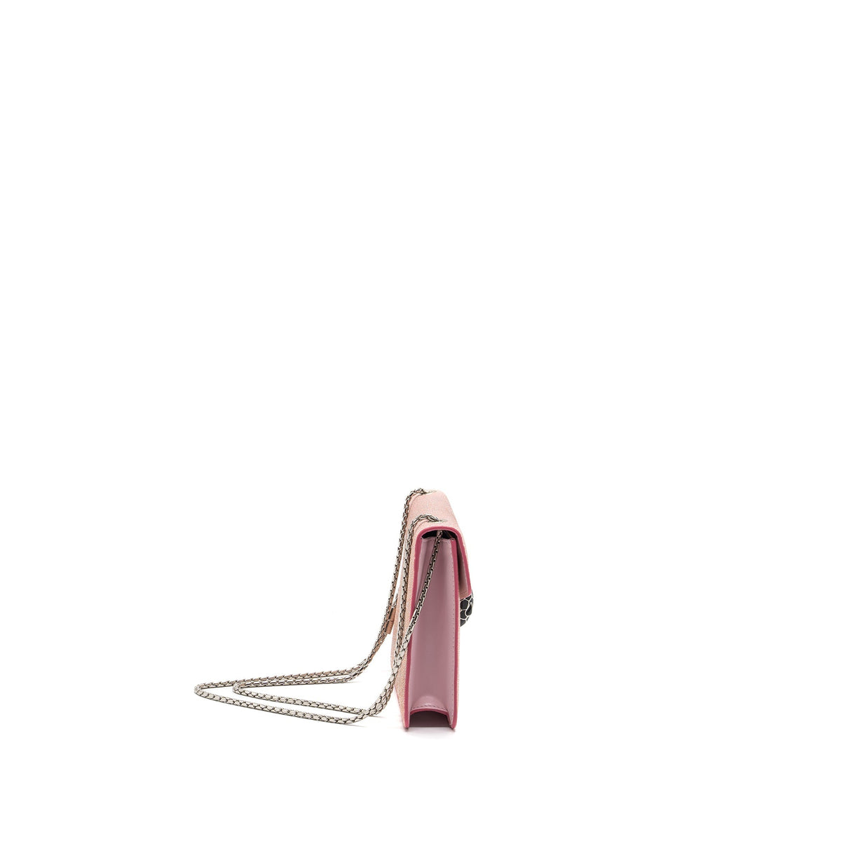 BVLGARI SERPENTI FOREVER BAG ROSA DI FRANCIA CRYSTAL GALUCHAT SHW