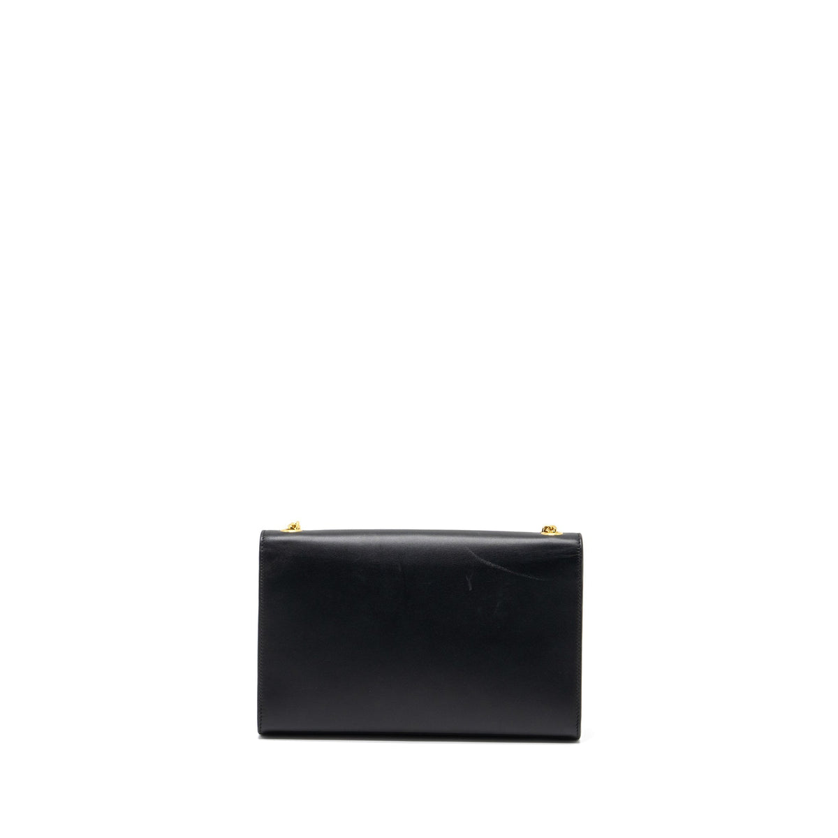 SAINT LAUREN MEDIUM KATE WITH TASSEL CALFSKIN BLACK GHW