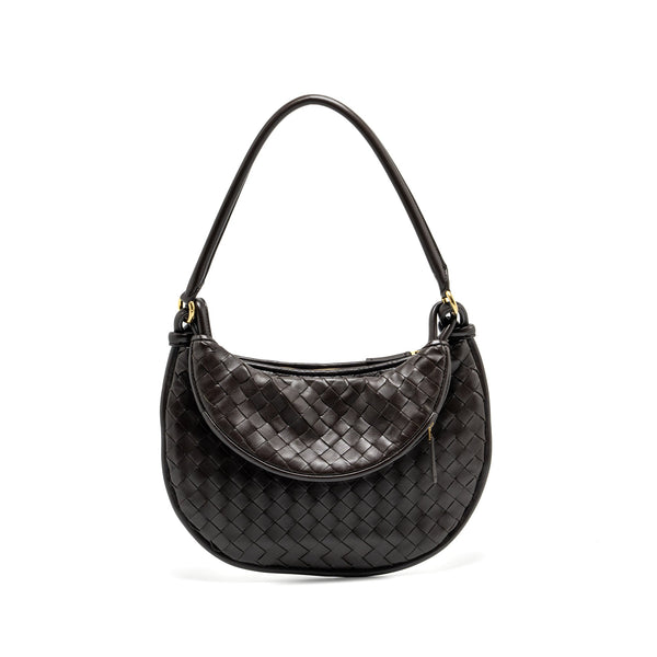 BOTTEGA VENETA MEDIUM GEMELLI LAMBSKIN FONDANT GHW