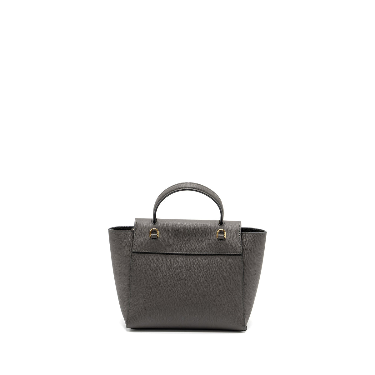 CELINE NANO BELT BAG CALFSKIN GREY GHW