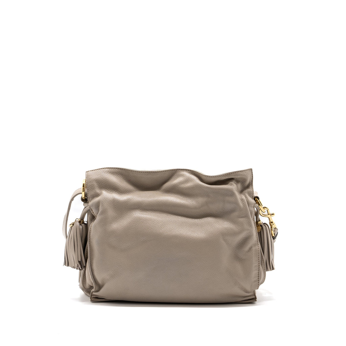 LOEWE FLAMENCO BAG CALFSKIN BEIGE LGHW