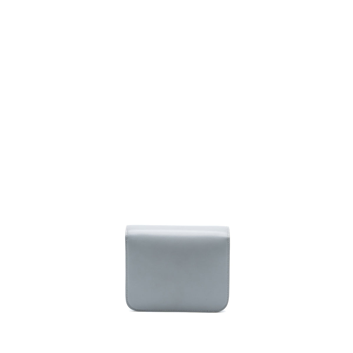 CELINE TEEN CLASSIC BAG BOX CALFSKIN LIGHT GREY SHW