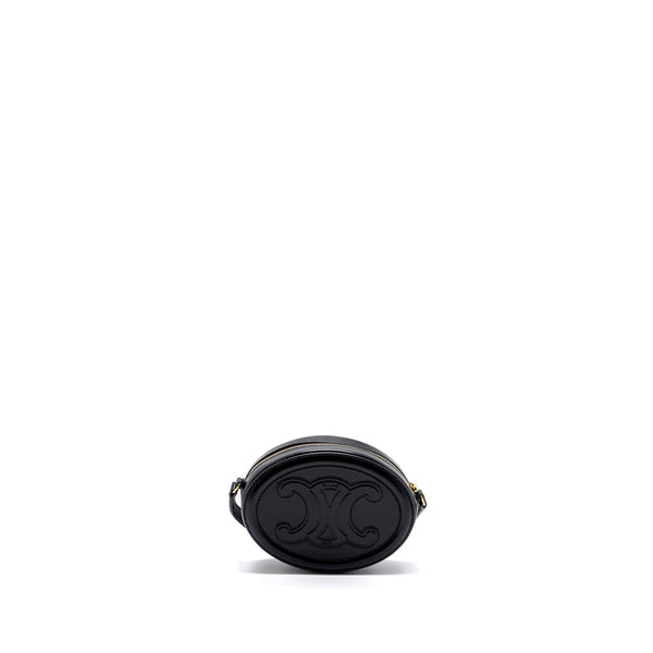 CELINE OVAL BAG CUIR TRIUMPHED CALFSKIN BLACK GHW