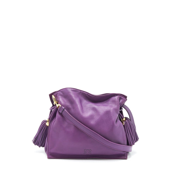 LOEWE FLAMENCO BAG PURPLE GHW
