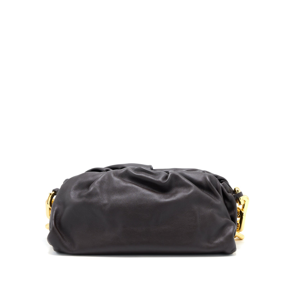 BOTTEGA VENETA CHAIN POUCH CALFSKIN FONDANT GHW