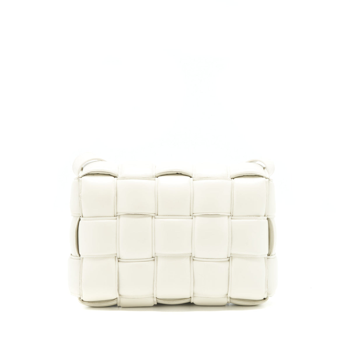 BOTTEGA VENETA PADDED CASSETTE CHALK GHW
