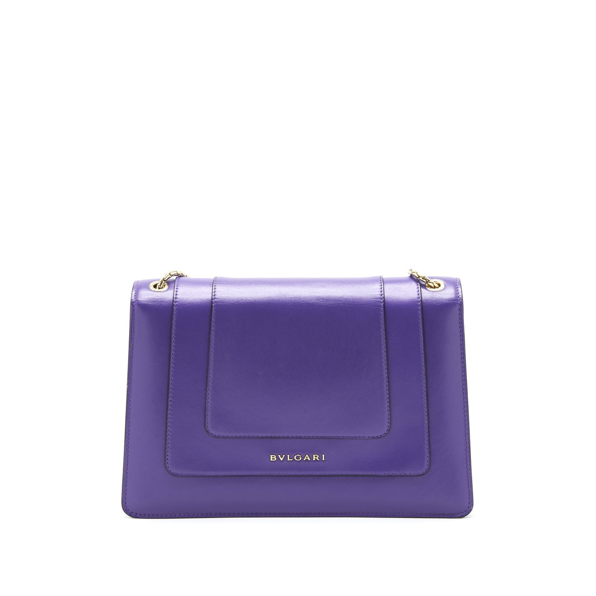 BVLGARI SERPENTI FOREVER SHOULDER BAG PURPLE LGHW