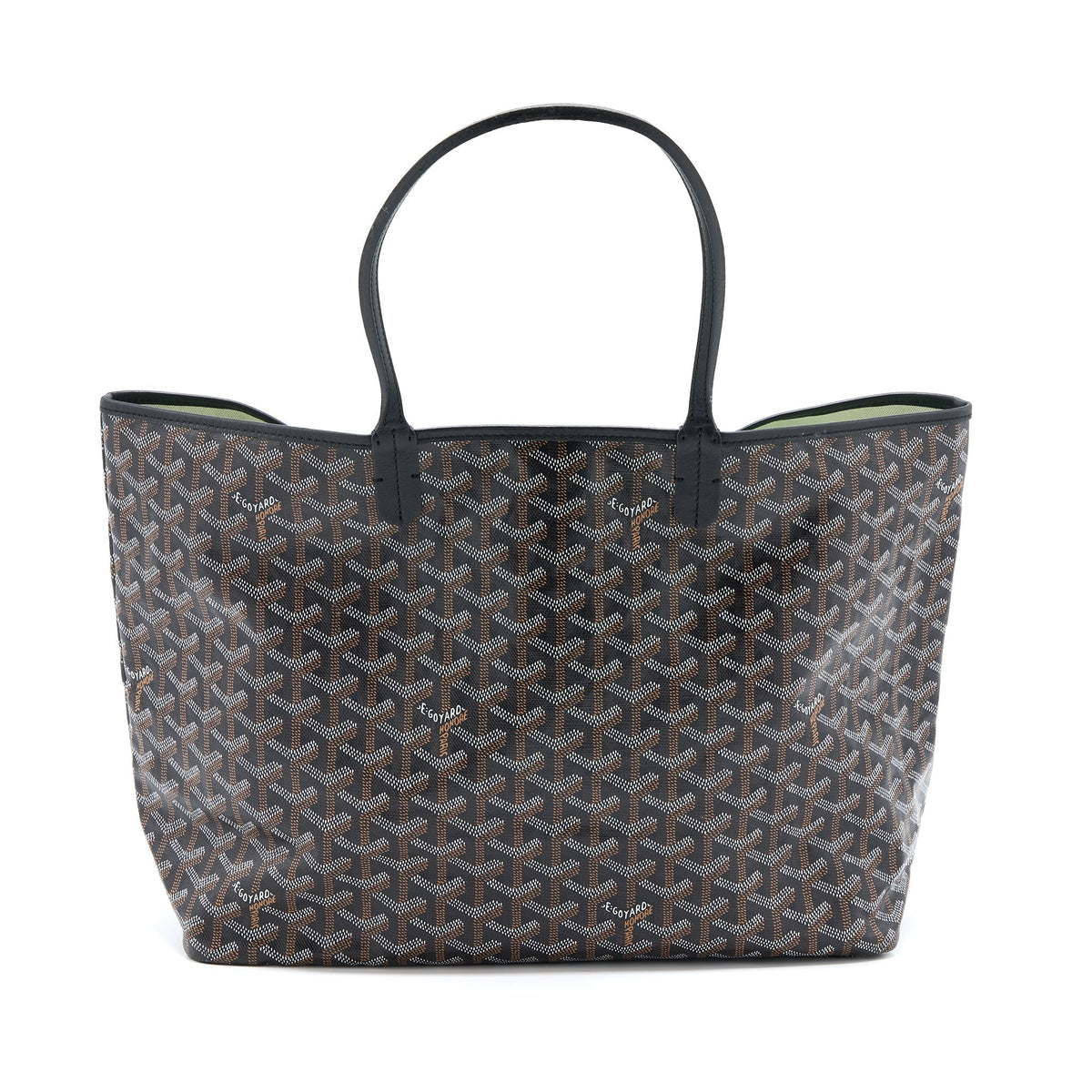 GOYARD SAINT LOUIS TOTE PM BLACK/MULTICOLOUR