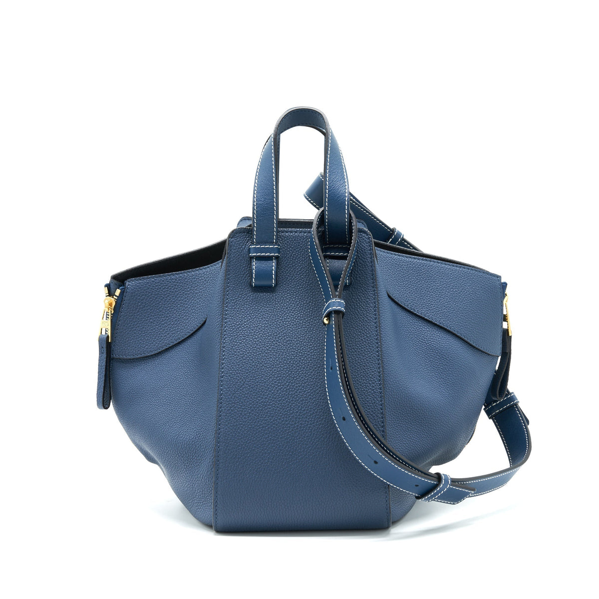LOEWE HAMMOCK BAG NAVY GHW
