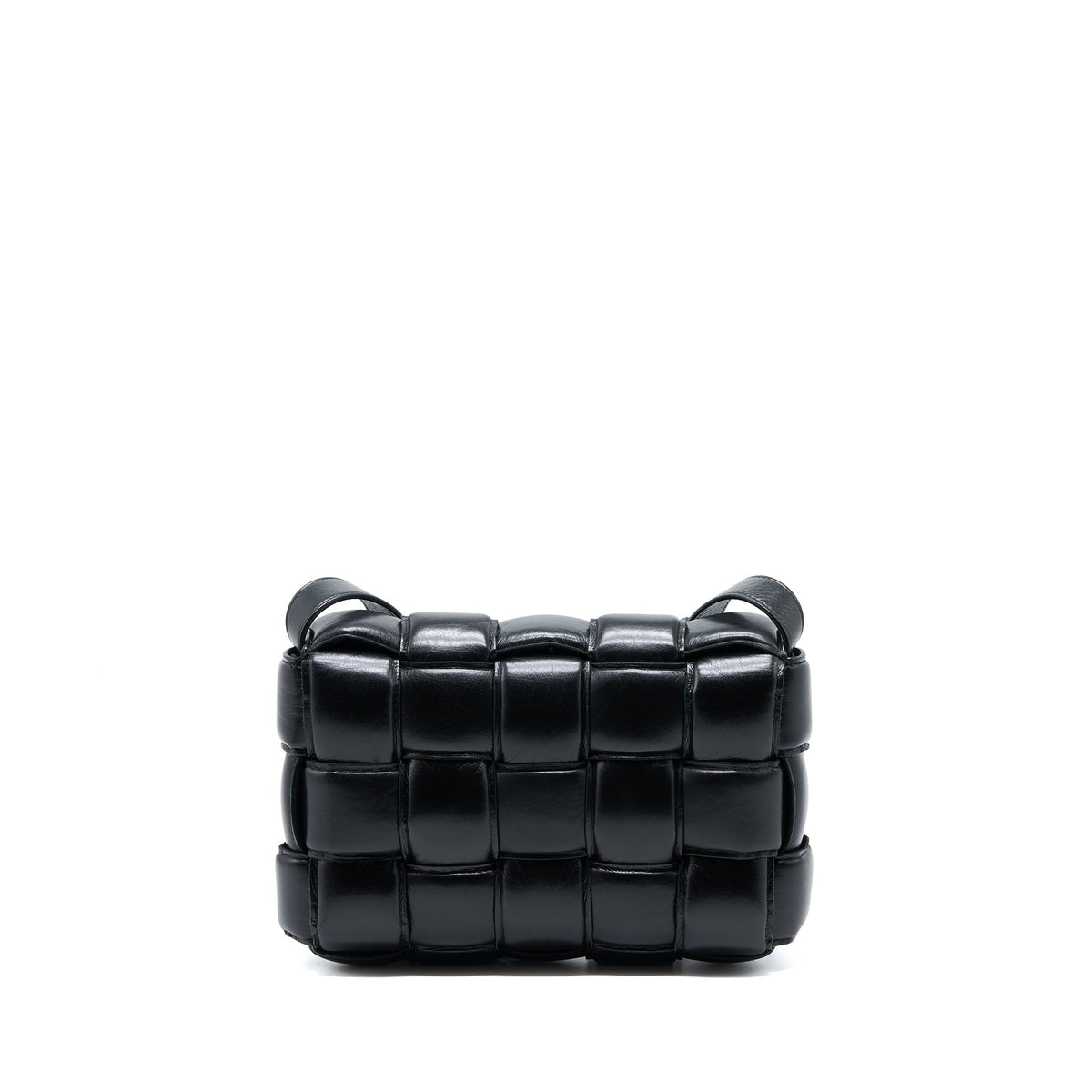 BOTTEGA VENETA PADDED CASSETTE BLACK GHW