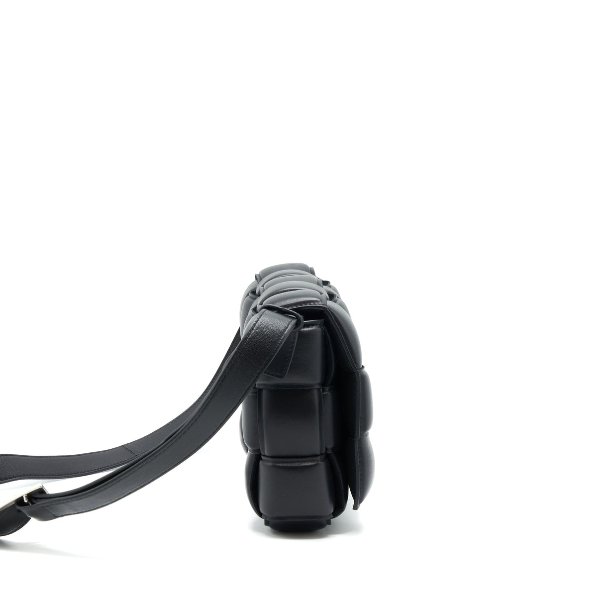 BOTTEGA VENETA PADDED CASSETTE BLACK SHW