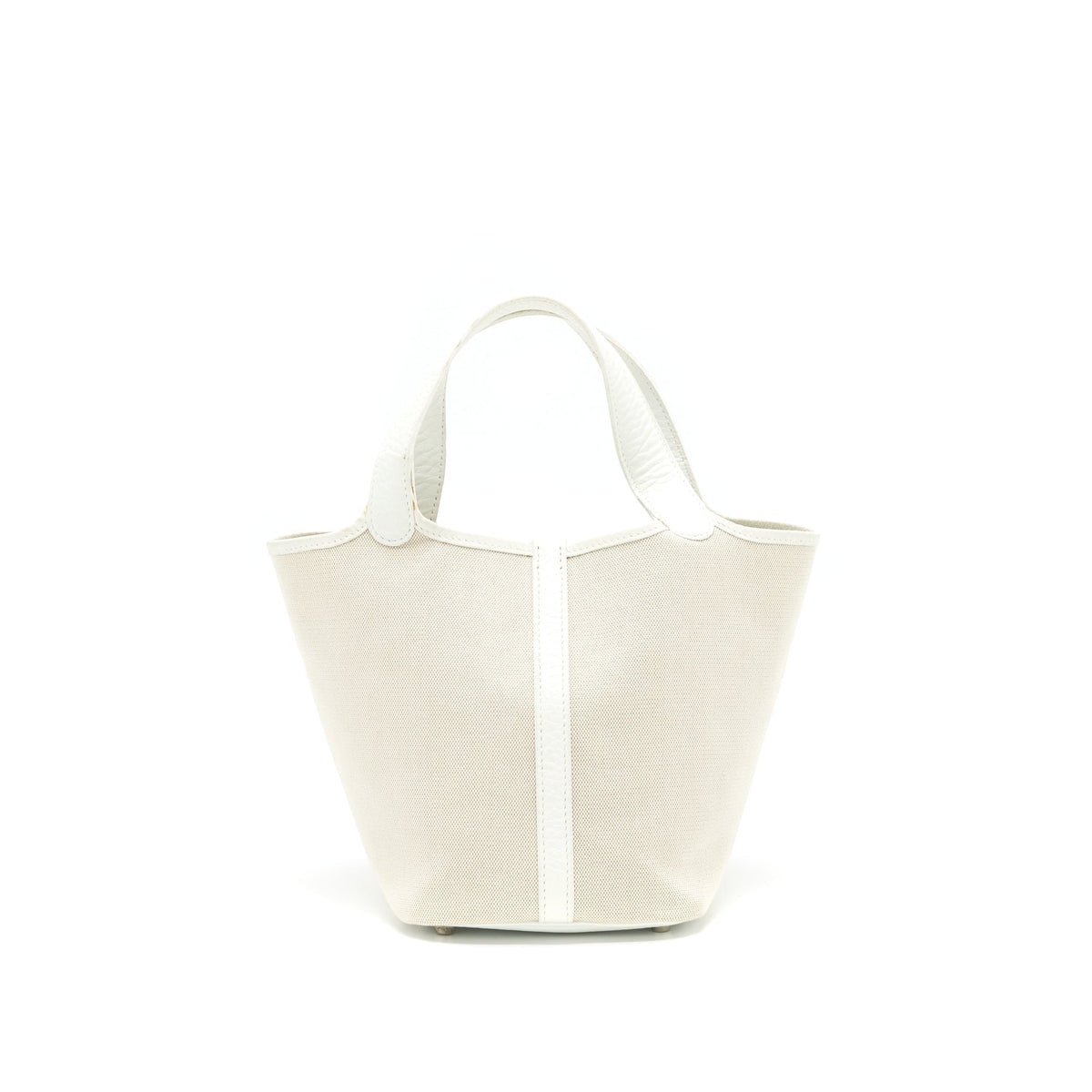 HERMES VINTAGE PICOTIN 18 CANVAS BAG