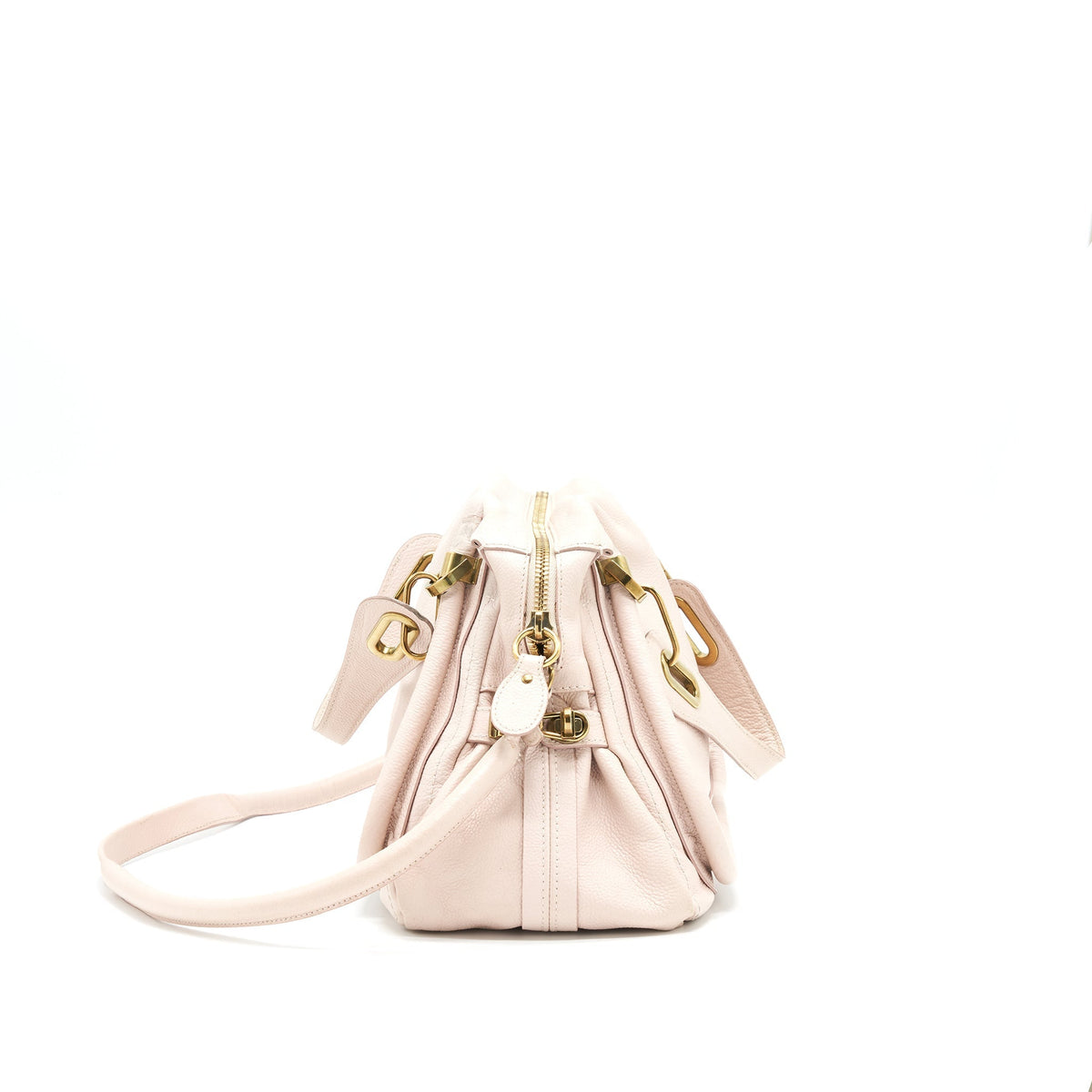 CHLOE PORTE EPAULE BAG LIGHT PINK