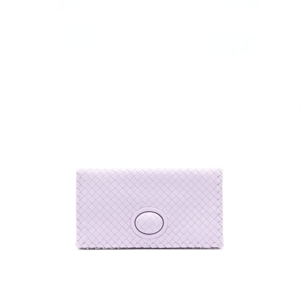BOTTEGA VENETA FOLD CLUTCH LIGHT PURPLE
