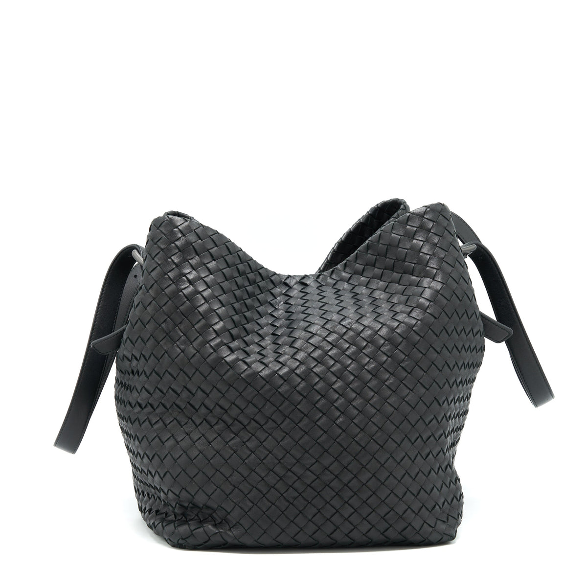 BOTTEGA VENETA LARGE TOTE BAG BLACK