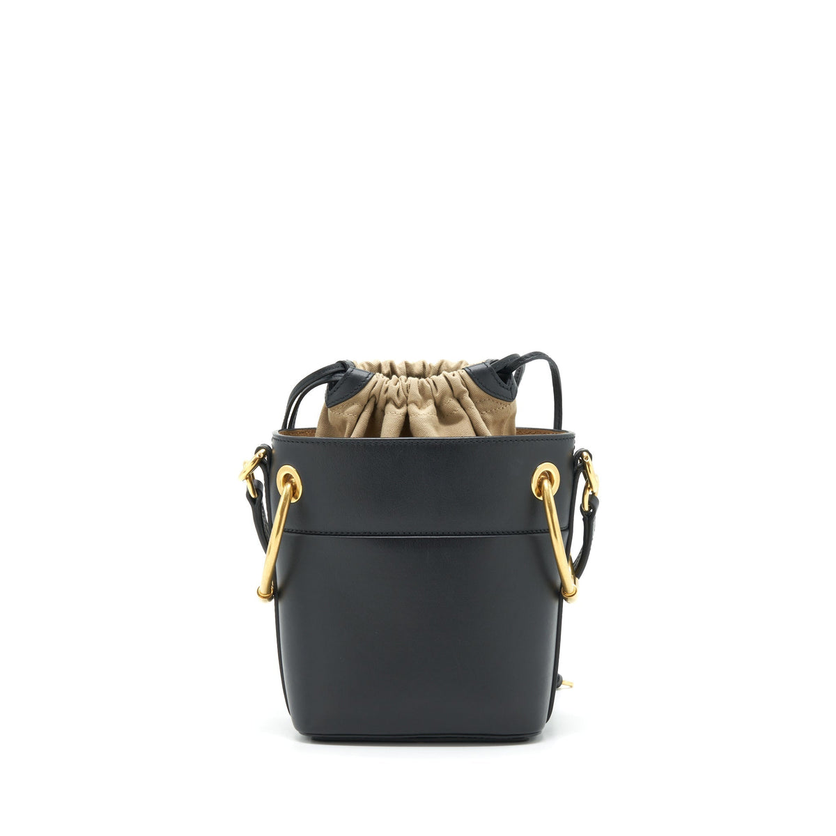 CHLOE ROY BUCKET BAG BLACK GHW