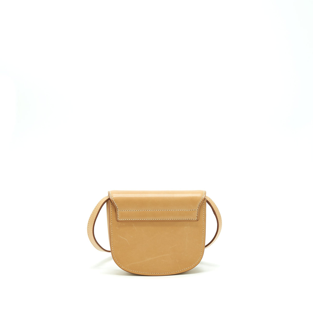 SAINT LAURENT/YSL VINTAGE KAIA BAG CALFSKIN TAN GHW