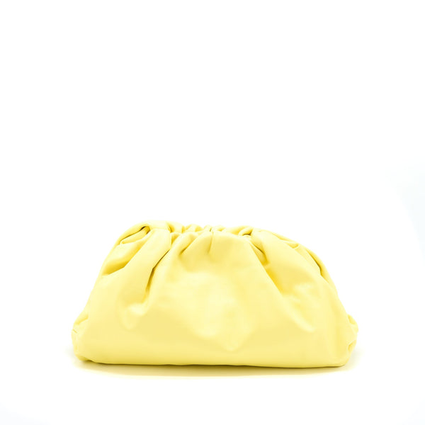 BOTTEGA VENETA CLUTCH CALFSKIN YELLOW