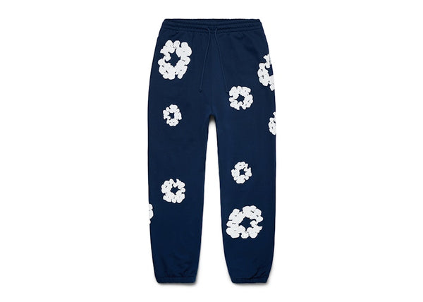 Denim Tears Cotton Wreath Sweatpants Navy