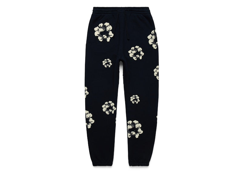 Denim Tears x CPFM Cactus Tears Wreath Sweatpants Black