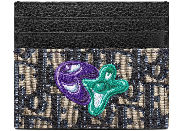 Card Holder Beige/Black