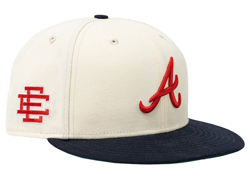 Eric Emanuel EE ATL 59Fifty New Era Fitted Hat Natural/Royal