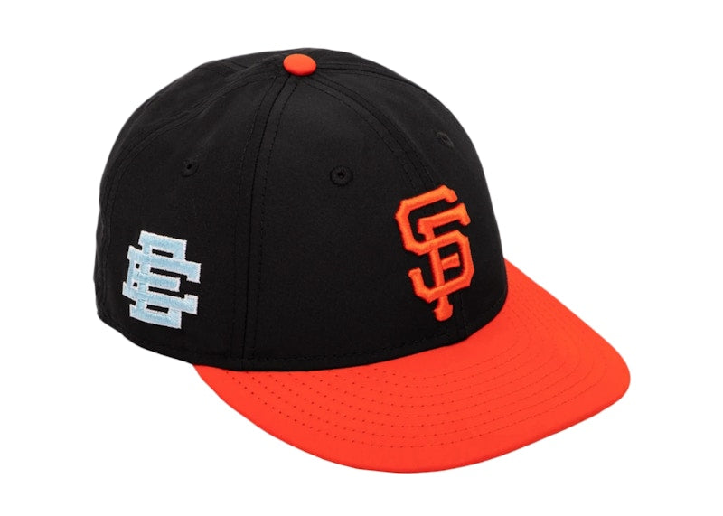 Eric Emanuel EE Retro Crown Giants Hat Black/Orange/Sky