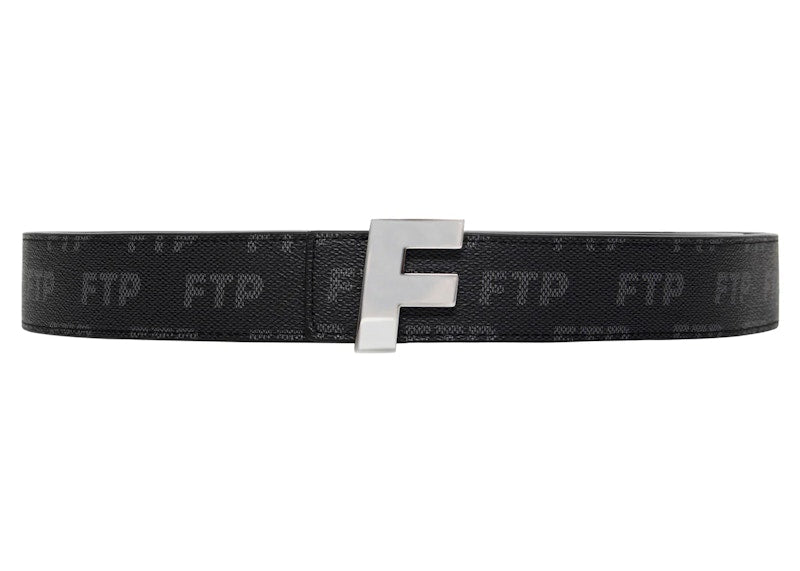 FTP Logo Repete Belt Black