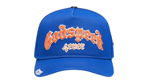 Godspeed GS Forever Trucker Hat Blue/Orange