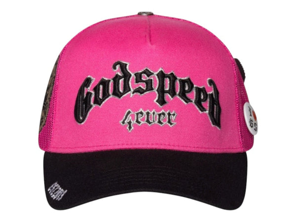 Godspeed GS Forever Trucker Hat Pink/Black