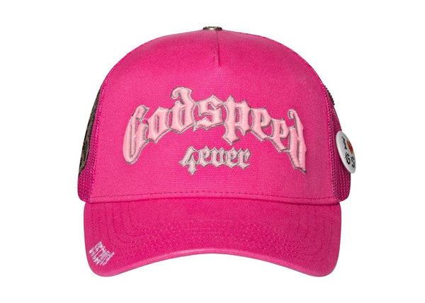 Godspeed GS Forever Trucker Hat Pink
